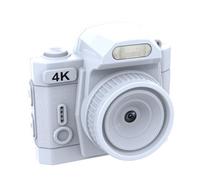 Dpofirs Enregistreur Vidéo Mini Camera 4K HD, Caméscope Numérique de Trousque avec Lumière de Remplissage LED, Affichage HD de 1,54 Pouce, adapté à L'enregistrement D'étude de Voyage (Blue)