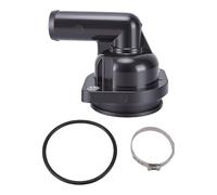 Dpofirs Ensemble de Boîtier de Thermostat, Thermostat de Liquide de Refroidissement Moteur et Ensemble de Boîtier pour Moteur Hors-bord 75 80 90 100 115 135 150 avec pré-installé, Joint Torique et