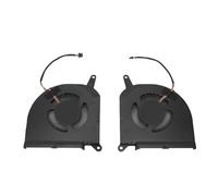 Dpofirs Ensemble de Ventilateur de Refroidissement pour Ordinateur Portable, CPU et GPU pour 15P 15G 17G KB SB WB XB YB YC KC XC RX5G RX7G Series avec Connecteur 4 Broches pour