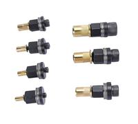 Dpofirs Ensemble D'outils à écrous à Rivets Outil à écrous à Rivets Manuel Efficace pour L'assemblage de Meubles Kit de 7 Pièces en Acier au Carbone pour la Construction Industrielle