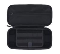 Dpofirs Étui de Transport de Coque Dure à L'épreuve du Choc pour 2 Console avec 10 Emplacements de Carte de Jeu et Casse de Protection de la Pochette de Voyage à Doublure Douce EVA Case