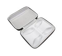 Dpofirs Étui de Transport pour Contrôleur à Coque Rigide, étui de Rangement de Protection Durable en EVA et Nylon de Grande capacité avec Double Support de Contrôleur pour pour pour Pro pour Series