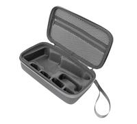 Dpofirs Étui de Transport pour Stabilisateur Mobile 7 7p avec Doublure Sécurisée et Pochette de Maille PU Sac de Rangement de Protection pour Les Accessoires de Cardan de Smartphone