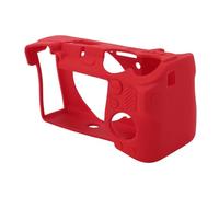Dpofirs Étui pour Appareil Photo en Silicone Souple pour A6700, Excellent étui pour Appareil Photo pour A6700 (Rouge)
