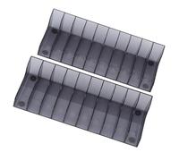 Dpofirs Étui pour Cartes de Jeu de Grande capacité, 2 Paquets de Support de Carte de Jeu avec Support Compact pour Console Slim Pro