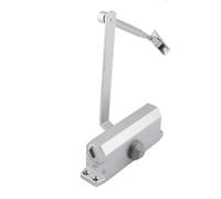 Dpofirs Ferme-porte Hydraulique, Ferme-porte Automatique Robuste avec Vitesse Réglable et Contrôle de Verrouillage pour Portes de 40 à 65 Kg