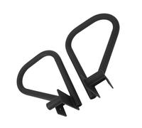 Dpofirs Fixation de Barre de Trempage, Poignées Multi-prises Réglables pour Support de Squat Power Cage avec Construction en Fer pour l'entraînement de Force