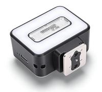 Dpofirs Flash D'appareil Photo, Température de Couleur Réglable à 5 Niveaux 2500-6500K Flash Portable pour la Photographie et la Vidéographie, Compatible avec Les Griffes Universelles