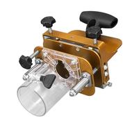 Dpofirs Gabarit de Mortaisage Réglable 2 en 1 en Acier Inoxydable, pour les Menuisiers Traitant Divers Matériaux