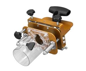 Dpofirs Gabarit de Mortaisage Réglable 2 en 1 en Acier Inoxydable, pour les Menuisiers Traitant Divers Matériaux