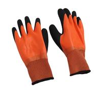 Dpofirs Gants D'électricien Isolés, Gants de Travail en Caoutchouc Haute Tension 1000V, avec une Poignée Antidérapante, pour les Travaux électriques