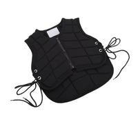 Dpofirs Gilet D'équitation pour Enfants, Protecteur Corporel équestre à | Gilet de sécurité équestre réglable pour enfants, polyester résistant aux chocs, pour l\'équitation