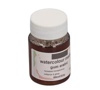 Dpofirs Gomme Arabique Aquarelle Moyenne 60 Ml - Retarde le Séchage, Augmente la Transparence et la Brillance, Contrôle la fluidité, Améliore le Pouvoir de Coloration pour les artistes.