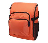 Dpofirs Grand Sac à Dos pour Outils de Nettoyage, Sac Anti-éclaboussures Durable pour Fournitures Ménagères, Matériau en Tissu Oxford 1000D (ORANGE)