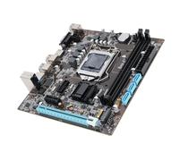 Dpofirs H110 Motherboard, pour LGA1151, DDR4 DDR4 1600/1866/2133/2400 MHz, Micro ATX Motherboard, PCI Express X16, PCI Express X1, M.2 NVME/NGFF Slot