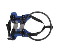 Dpofirs Harnais à Anneau pour Chien Aveugle, Anneau Anti-collision Réglable, Fixation des Pare-chocs pour Animaux de Compagnie, sécurité pour Chien, Halo pour Animaux Aveugles, Bande en Aluminium, (S)