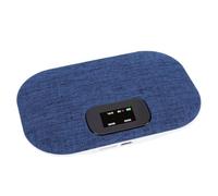 Dpofirs Haut-parleur D'oreiller Bluetooth pour Dormir | Machine Sonore à Conduction Osseuse Ultra Mince avec Affichage LED, Lecteur de Bruit Blanc pour la Relaxation au Chevet,
