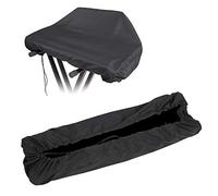 Dpofirs Housse de Clavier de Piano, Housse de Protection pour Clavier de Piano numérique, Housse étanche à la poussière, Tissu Interne Souple pour Clavier de Piano Musical(88 Touches Noires)