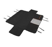 Dpofirs Housse de Siège de Voiture pour Chien à Fond Rigide, Imperméable, Protection Confortable pour Les Voyages sur Le Siège Arrière, Convient à la Plupart des Voitures, Tissu Oxford PVC 600D +