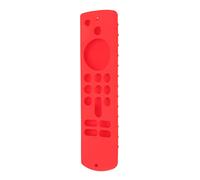 Dpofirs Housse de Télécommande Stick, étui de Protection en Silicone Antidérapant avec Lanière pour Télécommande Stick 3ème Génération (Rouge)