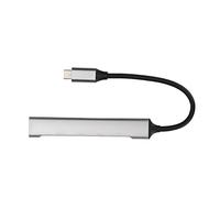 Dpofirs Hub pour Ordinateur Portable de Type C, USB3.0 (5 Gbps) + 2 * USB2.0 + Ports de Type C PD de Charge Rapide 60 W pour Tablettes Ordinateurs Portables Téléphones