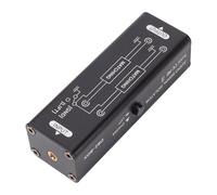 Dpofirs Isolateur de Signal, éliminateur de Bruit de Boucle de Terre avec Correspondance de Signal Intégrée et Interface 3,5 Mm, pour Système Stéréo de Voiture et de Maison