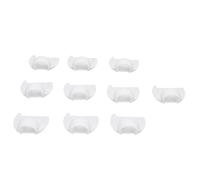 Dpofirs Jauge d'aiguille à Coudre, Outil de Couture de Verrouillage de Point de Bord 10 Pièces avec Mini Règle de Doigt pour les Débutants en Couture de Quilting