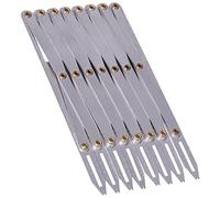 Dpofirs Jauge de Couture Extensible Jauge de Couture en Aluminium Quilting Button Outil de Couture, Quilting Equal Space Divider Outils de Couture pour Craft Pleat Button Space