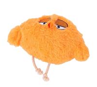 Dpofirs Jouet Interactif pour Chien, Jouet en Peluche électrique à Mâcher avec Rebond activé par Le Toucher et Sons Réalistes pour Les Animaux de Compagnie Qui Jouent et Font de l'exercice, (Oiseau)