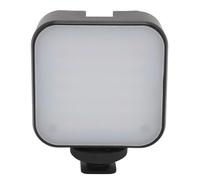 Dpofirs Lampe de Photographie LED Ultra Brillante Compacte pour Vidéoconférence Vlogging, Lumière Vidéo D'appareil Photo Facile à Utiliser pour Les Voyages en Plein Air