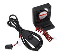 Dpofirs Le Ventilateur d'extrémité Chaude de L'extrudeuse ABS Robuste Assure un Fonctionnement Stable pour les Projets D' 3D