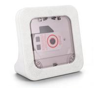 Dpofirs Lecteur CD de Bureau, Lecteur CD Portable Bluetooth 5.3 avec écran LED, Interface USB AUX, Télécommande, pour la Maison et Les Voyages