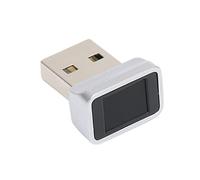 Dpofirs Lecteur D' Digitales USB pour Wins 10 7 8, Lecteur D' Digitales Capteur D' Digitales pour 1Password, Keeper, Dashlane, KeePass, 360° Touch Speedy Matching