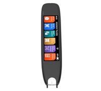 Dpofirs Lecteur de Crayons Numériques, Traductor Pen 820mAh Batterie avec Une Grande capacité de Plusieurs Bibliothèques de Mots pour Voyager