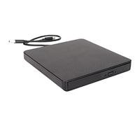 Dpofirs Lecteur DVD Externe USB 3.0 USB C, Autoportant Antichoc Ultra-Mince Transmission Rapide DVD RW Mouvement Lecteur DVD pour Ordinateur Portable