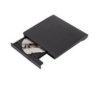 Dpofirs Lecteur DVD USB, Lecteur CD DVD Externe pour Ordinateur Portable USB 3.0, Lecteur de CD ROM 5 Gbit/s Compatible avec Win XP 7 8 10 2003 Vista Linux OS X