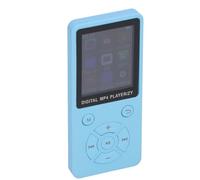 Dpofirs Lecteur MP3 MP4 sans Fil Lecteur de Musique HiFi sans Perte avec Haut-parleur Enregistrement Radio Carte de Stockage 32 Go, pour les Amateurs de Musique et les vers de Bibliothèque (BLUE)