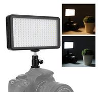 Dpofirs LED Video Light, Double Température de Couleur 3200K/6000K | Haute puissance 20 W, luminosité réglable, CRI 85 élevé, adapté à la vidéo, aux natures mortes, aux portraits