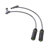 Dpofirs Lot de 2 Adaptateurs SPX vers RJ45, Câble Ethernet étanche IP68 1200 Mbps, SPX Mâle vers RJ45 Femelle, Adaptateur D'extension Ethernet pour Routeur Plat Gen2