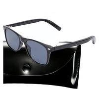 Dpofirs Lunes de Traduction Vidéo AI Plus de 100 Langues, Lunettes Intelligentes en Temps Réel, 5.3 Dispositif de Traduction Construit en Haut-Parleur Mic Contrôle Tactile pour Le (Noir Profond)