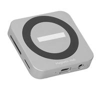 Dpofirs M.2 NVME SSD Enclosure USB C 10 Gbps 100W PD Fast Charge, Sortie HDMI à Double écran 4K 60Hz, pour 2230 SSD USB 3.2 Gen 2 Installation de L'outil W SD TF Carte Reader