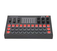 Dpofirs M9 Professional Reverb Adjustment BT Sound Card, Live Sound Card Equipment Kit Support Live Singing Software Téléphones Portables Ordinateurs Tablettes, Signal Stable