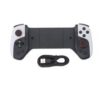 Dpofirs Manette de Jeu Mobile, Manette de Jeu sans Fil pour iOS, PC, Tablette 8 Pouces Extensible 136-215 Mm, Contrôle à 360°, Réglage des Vibrations