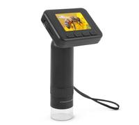 Dpofirs Microscope Numérique Portatif, Caméra de Microscope USB à Zoom 50-1000X avec écran LCD de 2 Pouces 8 Lumières LED pour l'inspection des Pièces de Monnaie des Enfants et des Adultes