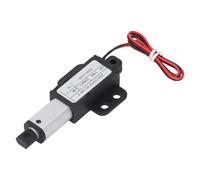 Dpofirs Mini Actionneur Linéaire électrique 24V, Course de 20mm, 20N, 30 Mm/s, Actionneur Linéaire étanche Efficace pour L'automatisation Industrielle, Aluminium ABS