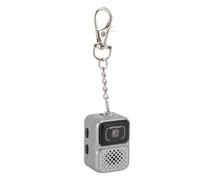 Dpofirs Mini Caméra de Keychain de 32 Go, Mini Caméra Numérique HD 1080p pour la Photographie, Caméra de Point et de Prise de Vue pour L'enregistrement D'étude de Voyage, Fonction OTG (Grey)