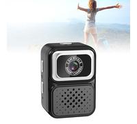 Dpofirs Mini Caméra de Keychain de 32 Go, Mini Caméra Numérique HD 1080p pour la Photographie, Caméra de Point et de Prise de Vue pour L'enregistrement D'étude de Voyage, Fonction OTG (Black)