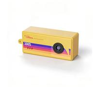 Dpofirs Mini Caméra Porte-clés, Appareils Photo Numériques Rétro Vidéo HD 12 Mo 1080P, Petite Caméra Portable à écran de 0,96" pour L'enregistrement D'études de Voyage, Grand Angle 130 ° (Yellow)