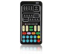 Dpofirs Mini Carte Son changeur de Voix pour Ordinateurs, convertisseur de Son avec 8 Types de changements de Son, Convient pour Ordinateurs