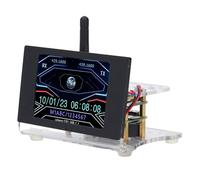 Dpofirs MMDVM Modem Vocal Numérique Performance Stable Écran Couleur 3,5" pour Les Amateurs de Radio Matériau Acrylique